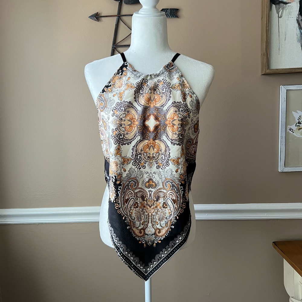 Shein Handkerchief Top NWOT